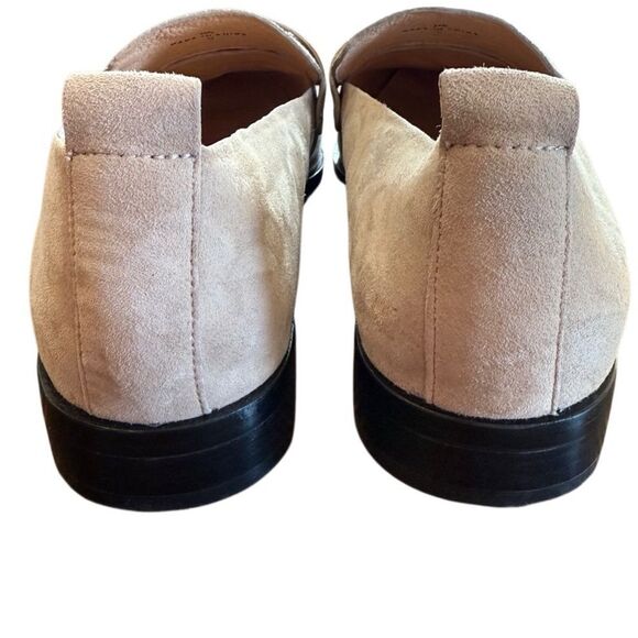 Joie Loafers Suede Snakeskin Shoes 38 1/2 - Picture 5 of 11